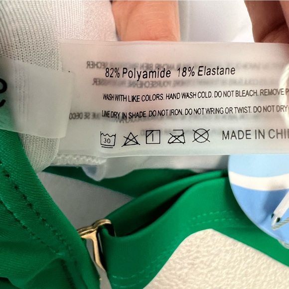 Hilinker Green Bikini Sets for Women Two Piece Swimsuit Size S - Picture 11 of 11